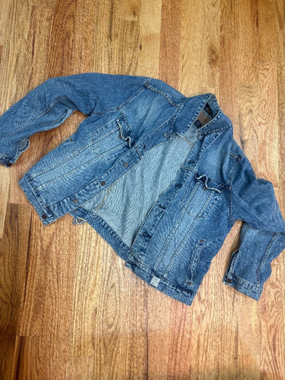 Men's Vintage Abercrombie & Fitch Denim Jacket Size XL